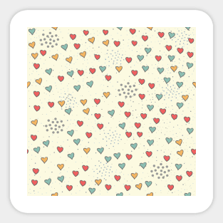 Hearts Sticker